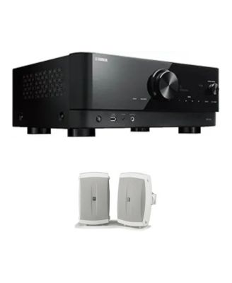 RX-V4A 5.2-Channel AV Receiver with NS-AW150W Speakers