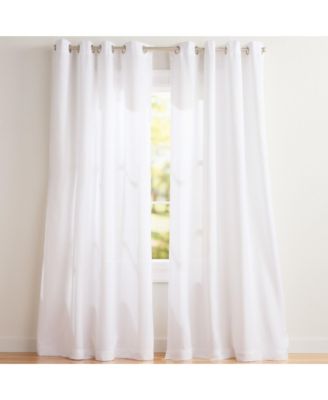 Loha Light Filtering, Grommet Top Curtain Panels (Set of 2)