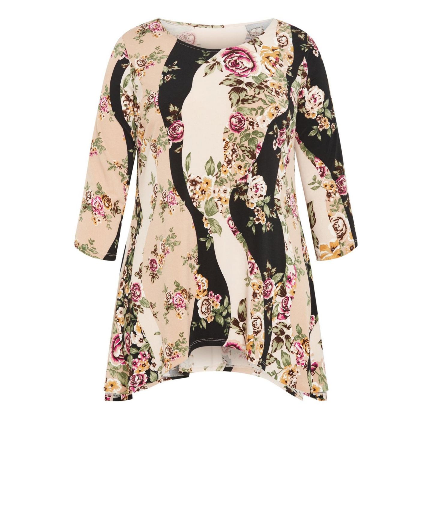 Женский топ Avenue Alana Tunic, цвет: Пудровый розовый — фото 4