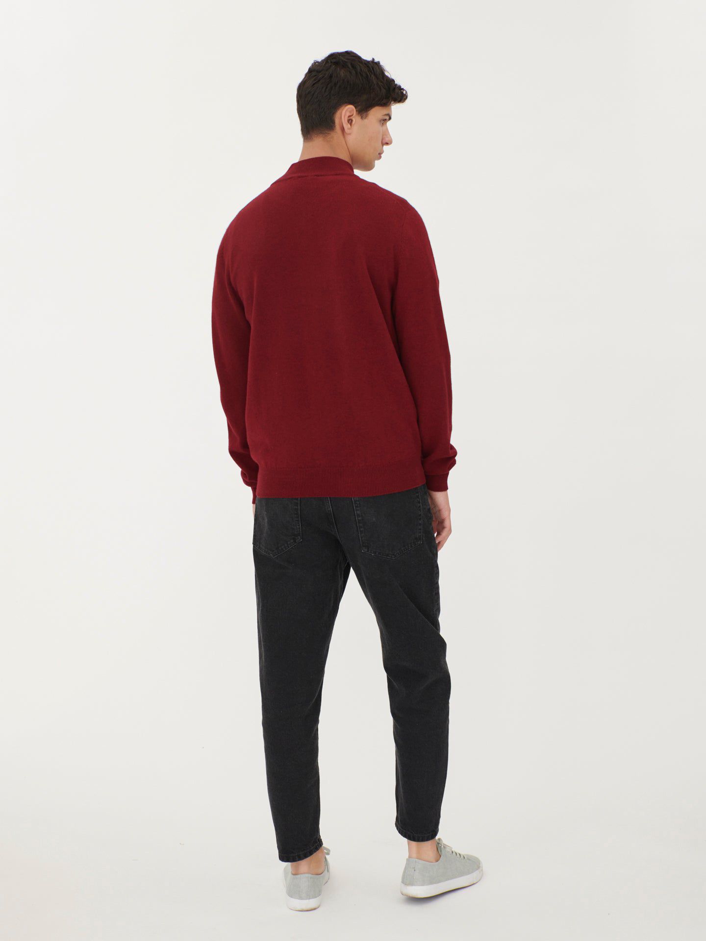 Мужской свитер Gobi Cashmere Half-Zip Lightweight — фото 6