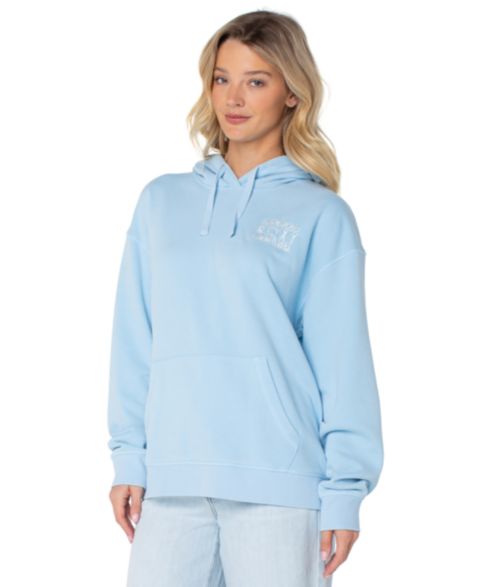 Женское худи Roxy Wailea Oversized, цвет: Лазурный