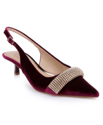Women's Bibi Pointed Toe Kitten Heel Pumps