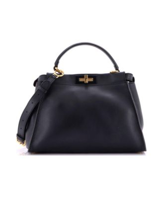 Regular Peekaboo Bag Rigid Leather