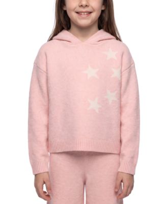 Girls' 7-16 Star-Print Long-Sleeve Hoodie