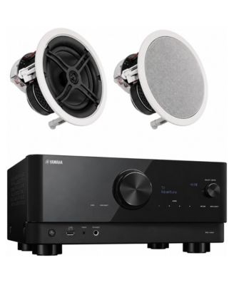RX-V4A 5.2-Channel 80W HDMI 2.1 AV Receiver with In-Ceiling Speakers