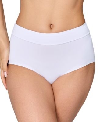 Plus Size High-Waist Microfiber Smoothing Panty