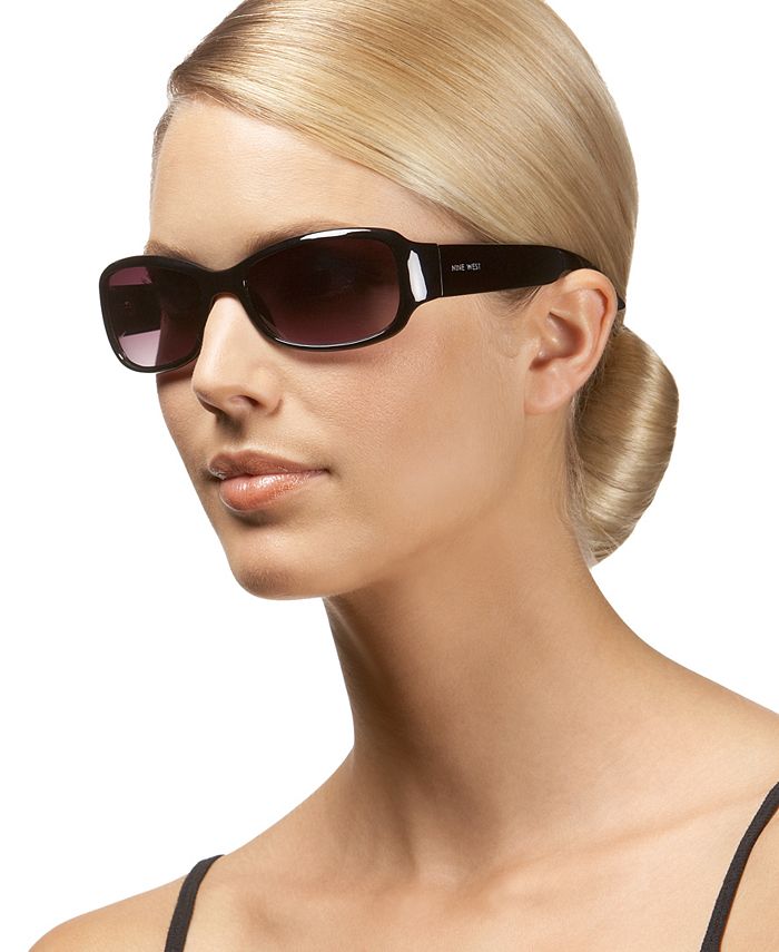 Nine West Sunglasses, Rectangular Frames Macy's