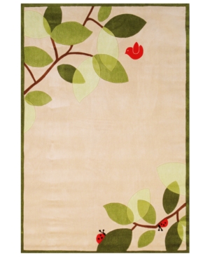 Momeni Area Rug, Lil Mo Whimsy Lmj-6 Ivory 4 x 6