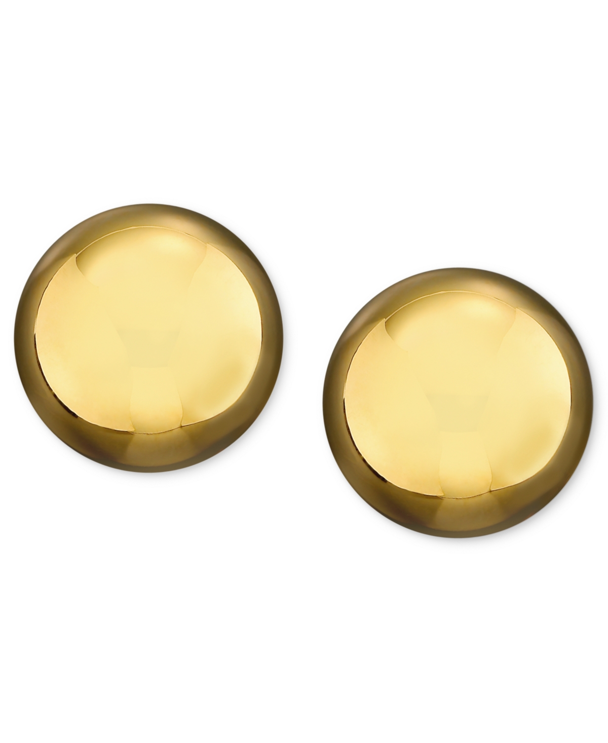 Lauren Ralph Lauren Metal Bead Stud (10 Mm) Earrings In Gold