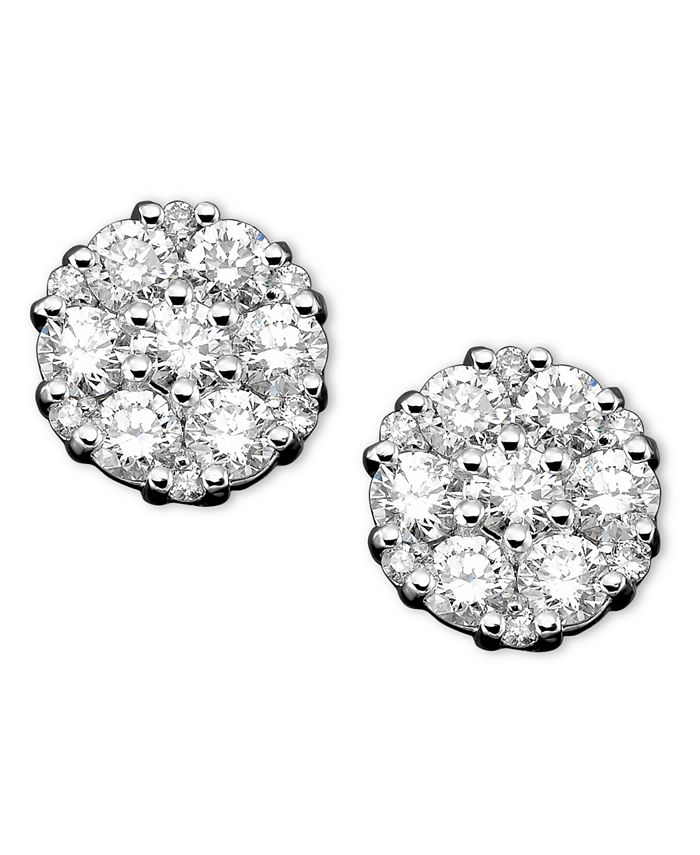 Macy's diamond earrings 29.99 clearance