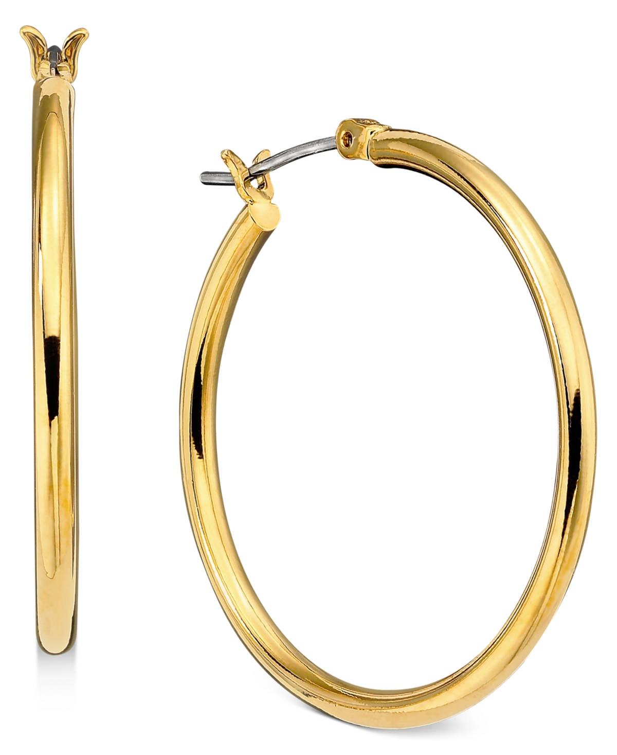 Lauren Ralph Lauren Medium Hoop Earrings In Gold