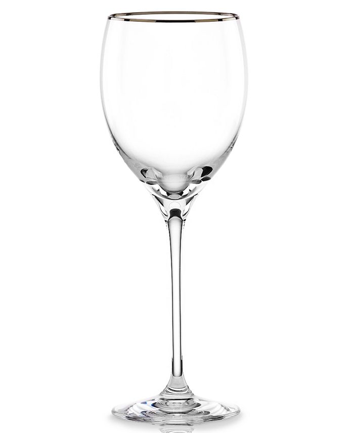 Lenox Stemware, Timeless Platinum Signature Wine Glass Macy's