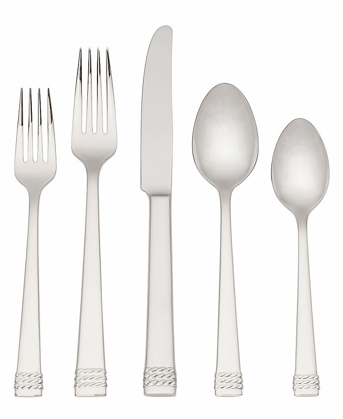 kate spade new york Flatware 18/10, Wickford 45 Pc Set, Service for 8 &  Reviews - Flatware - Dining - Macy's