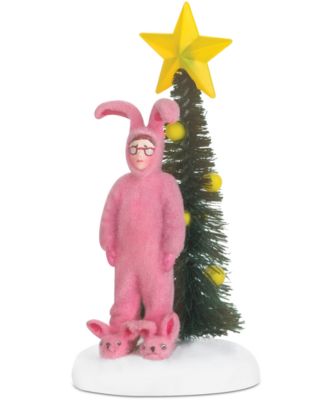 Department 56 - Collectible Figurine, A Christmas Story Village Pink Nightmare