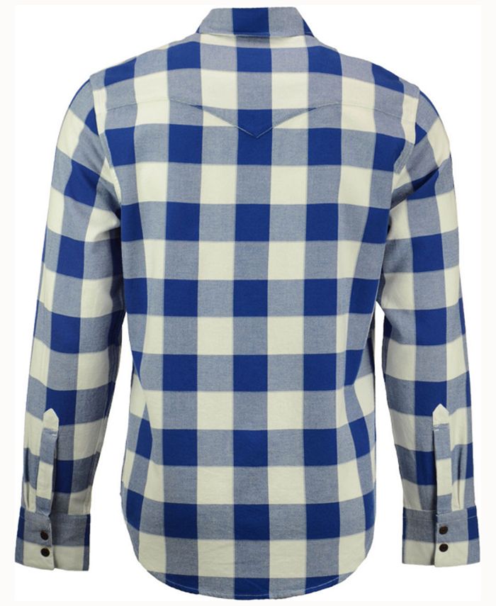 Levi's Men's Indianapolis Colts Plaid Barstow Western Top - Macy's