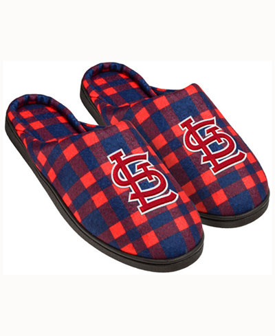 Forever Collectibles St. Louis Cardinals Flannel Slide Slippers