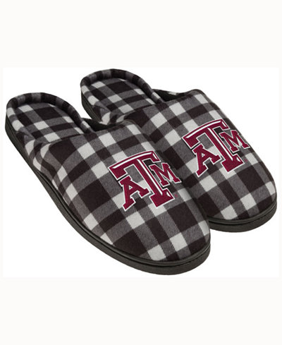 Forever Collectibles Texas A&M Aggies Flannel Slide Slippers