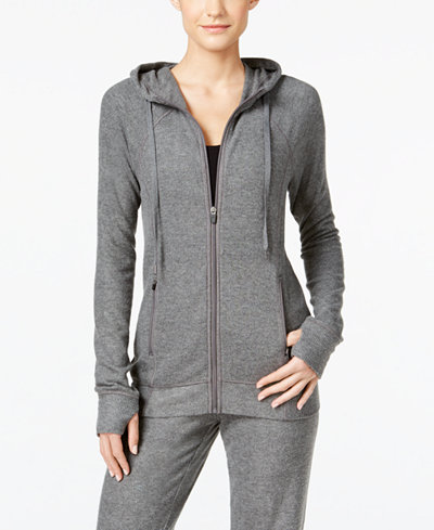 Ideology Knit Zip Hoodie, Only at Macy's