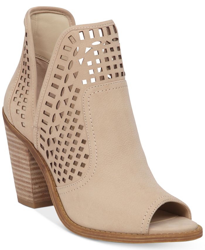 Jessica simpson peep toe booties outlet