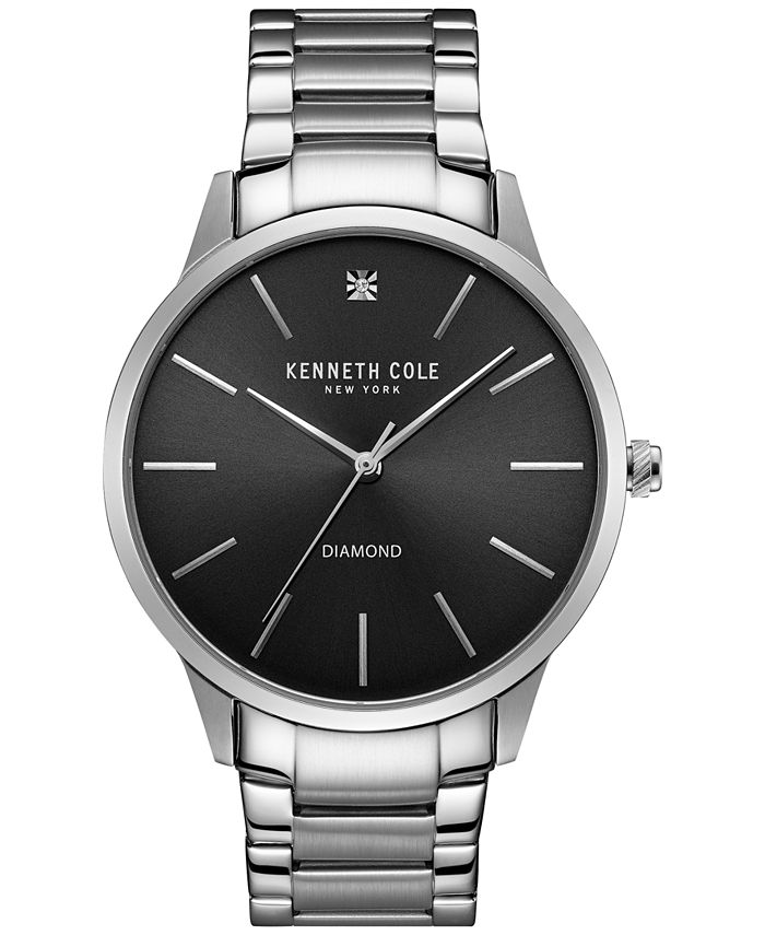 Kenneth cole black diamond watch outlet