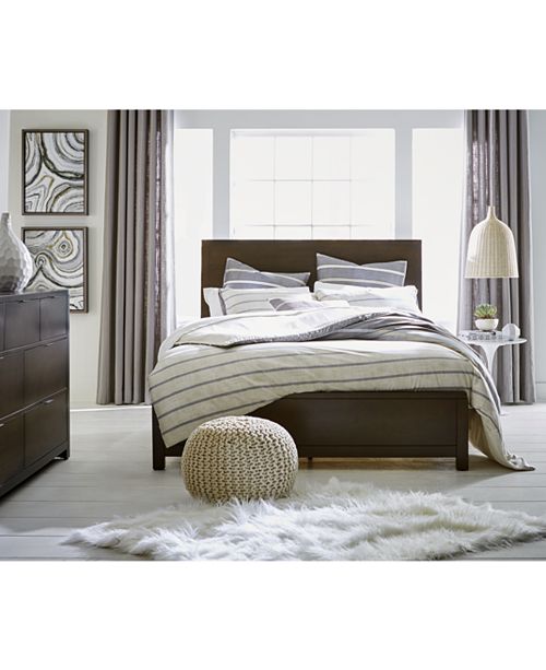 Furniture Tribeca Brown Bedroom Furniture Collection Created For