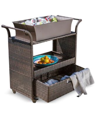Noble House - Aldin Bar Cart, Direct Ship