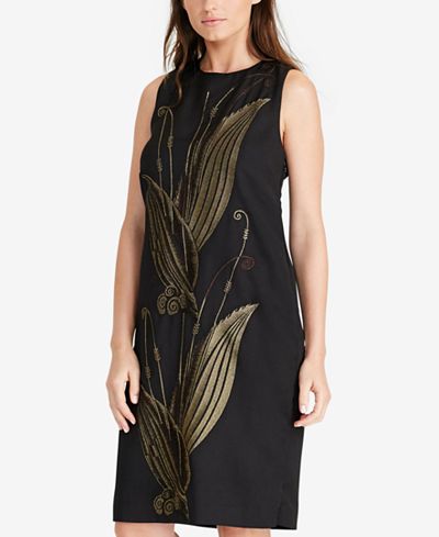 Lauren Ralph Lauren Jacquard Shift Dress