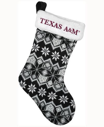 Forever Collectibles Texas A&M Aggies Ugly Sweater Knit Team Stocking