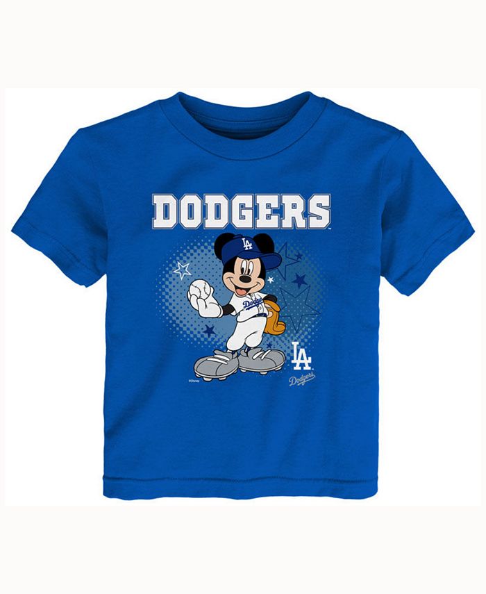 Mlb Los Angeles Dodgers Mickey Mouse Baseball Disney - Shirt