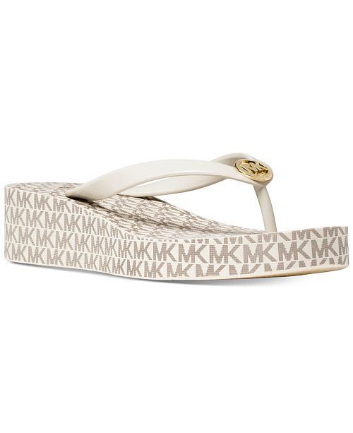 Michael Kors Bedford Platform Flip Flops Sandals & Flip Flops Shoes