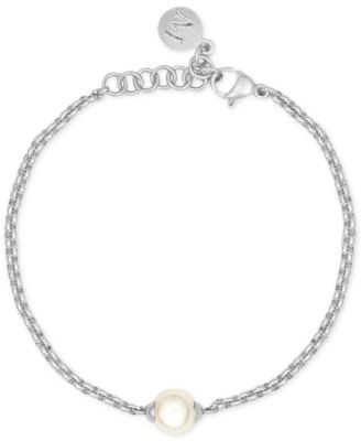 Majorica - Silver-Tone Imitation Pearl Bracelet