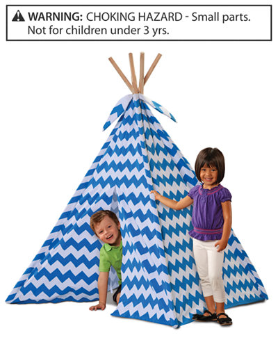Discovery Kids Wood and Canvas Play Teepee