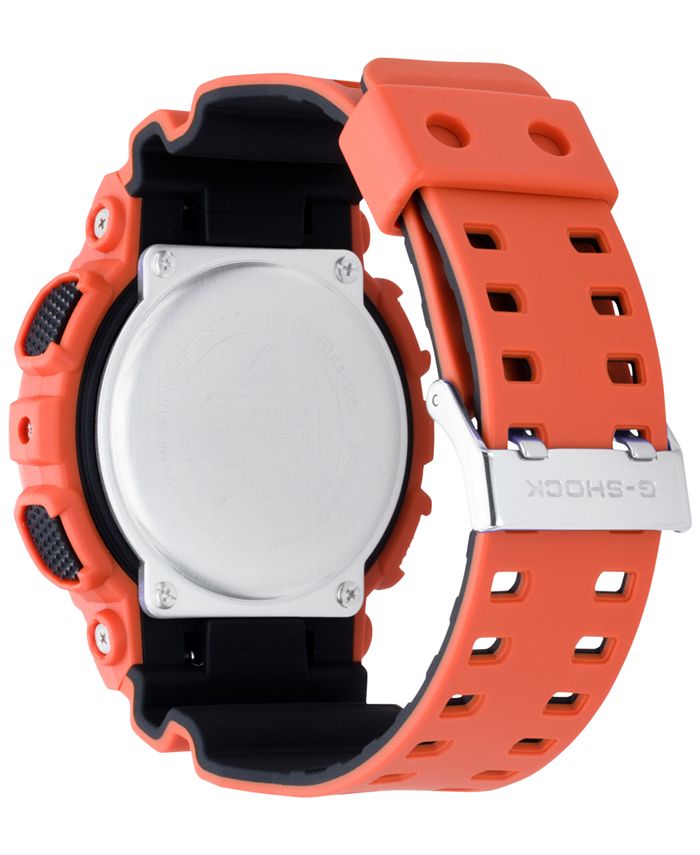 casio g shock orange strap