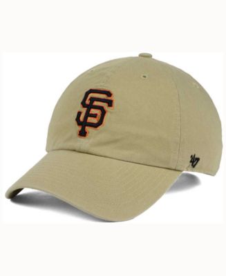 San Francisco Giants '47 Chambray Ballpark Bucket Hat - Khaki