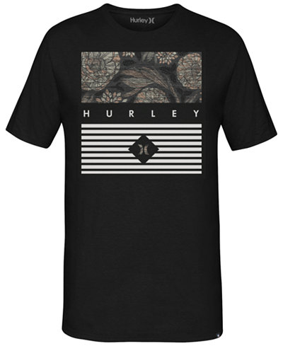 Hurley Men's Crimson Day Graphic-Print T-Shirt