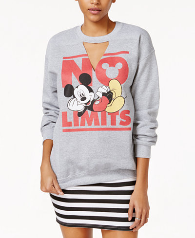 Disney Juniors' Mickey Mouse Graphic Sweatshirt
