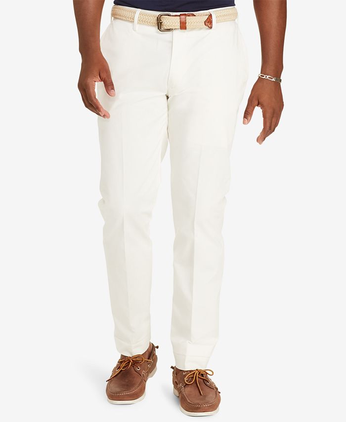 Polo Ralph Lauren Men's Slim Fit Cotton Stretch Twill Pants Blue Size 36X32