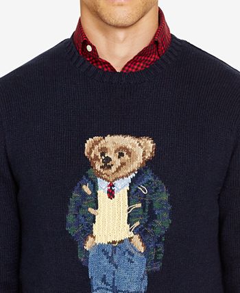 Big and tall outlet polo bear sweater