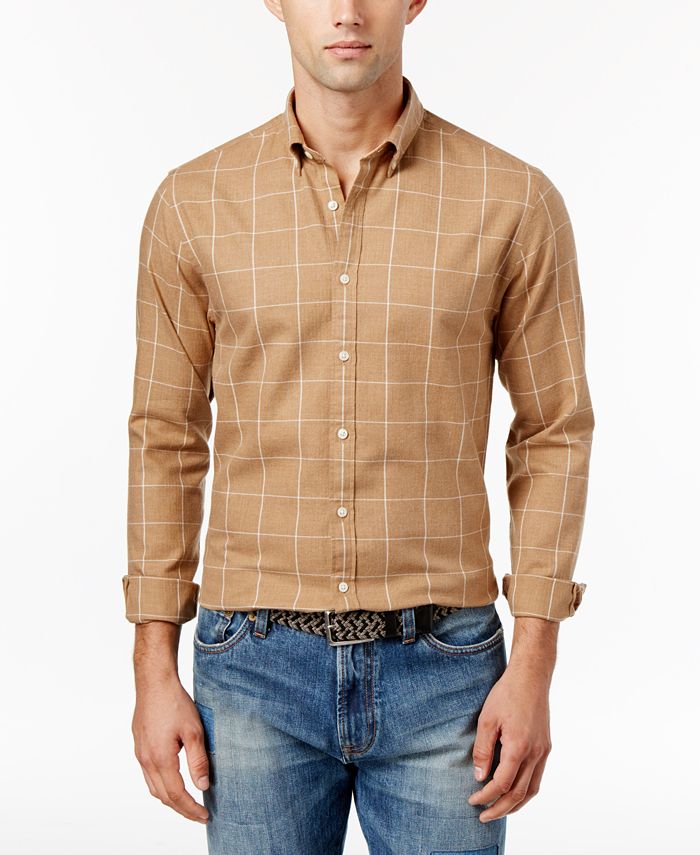 hilfiger flannel shirt