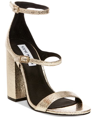 Steve Madden Women's Parrson Block-Heel Sandals