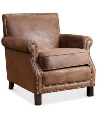 Abbyson Living - Polton Club Chair, Direct Ship
