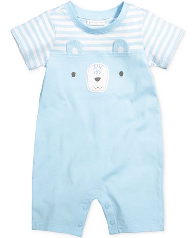 First Impressions Bear Romper, Baby Boys, Created for Macy's - All Baby ...