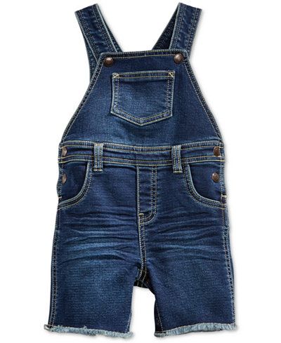 First Impressions Denim Shortall, Baby Boys (0-24 months), Only at Macy's