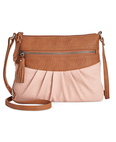 Style & Co Magggi Pleated Crossbody, Only at Macy&#39;s - Handbags & Accessories - Macy&#39;s