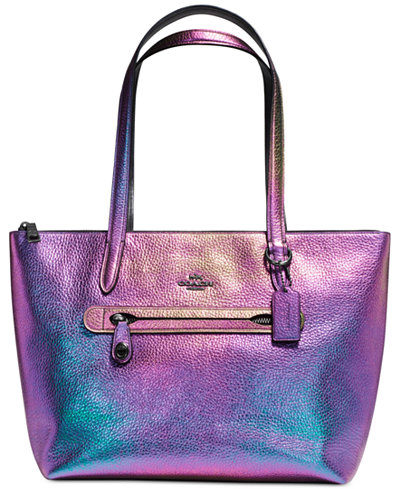 COACH Taylor Tote in Hologram Leather