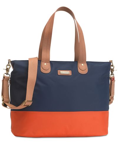 Storksak Colorblock Diaper Tote