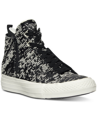Converse Women's Selene Winter Knit High-Top Casual Sneakers from Finish Line
