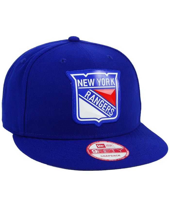 New Era New York Rangers Bevel 9FIFTY Snapback Cap - Macy's