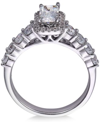 Macy's Diamond Bridal Set (2 Ct. T.w.) In 14k White Gold - Macy's