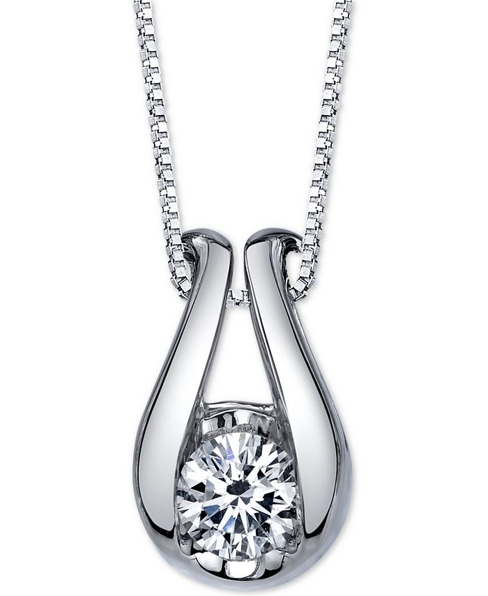 Macy's horseshoe sale necklace